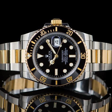 Rolex Submariner Date Steel and Gold 